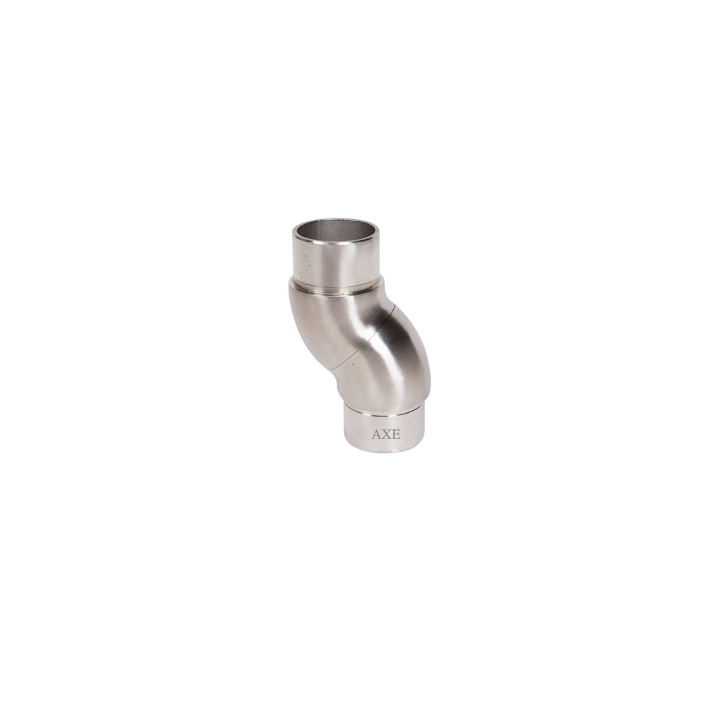 Elbow with Adjustable Rotation Fitting for 38.1mm Tube